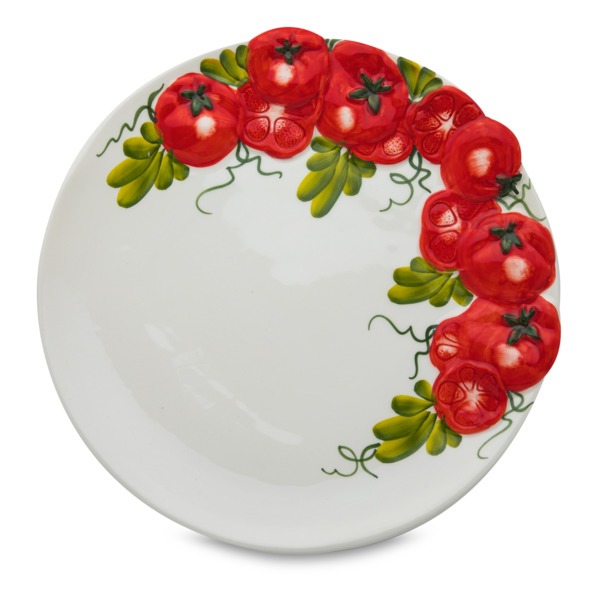 Тарелка обеденная Edelweiss Томаты 30 см томаты aro очищенные в собственном соку 800 гр