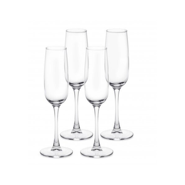 Набор бокалов для шампанского Luminarc Аллегресс 175 мл, 4 шт, цвет прозрачный - фото 1