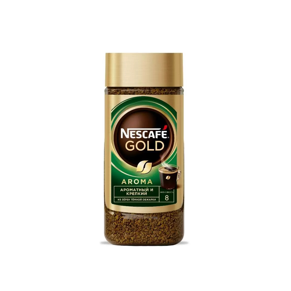 Кофе растворимый Nestle с добавлением молотого 85 г