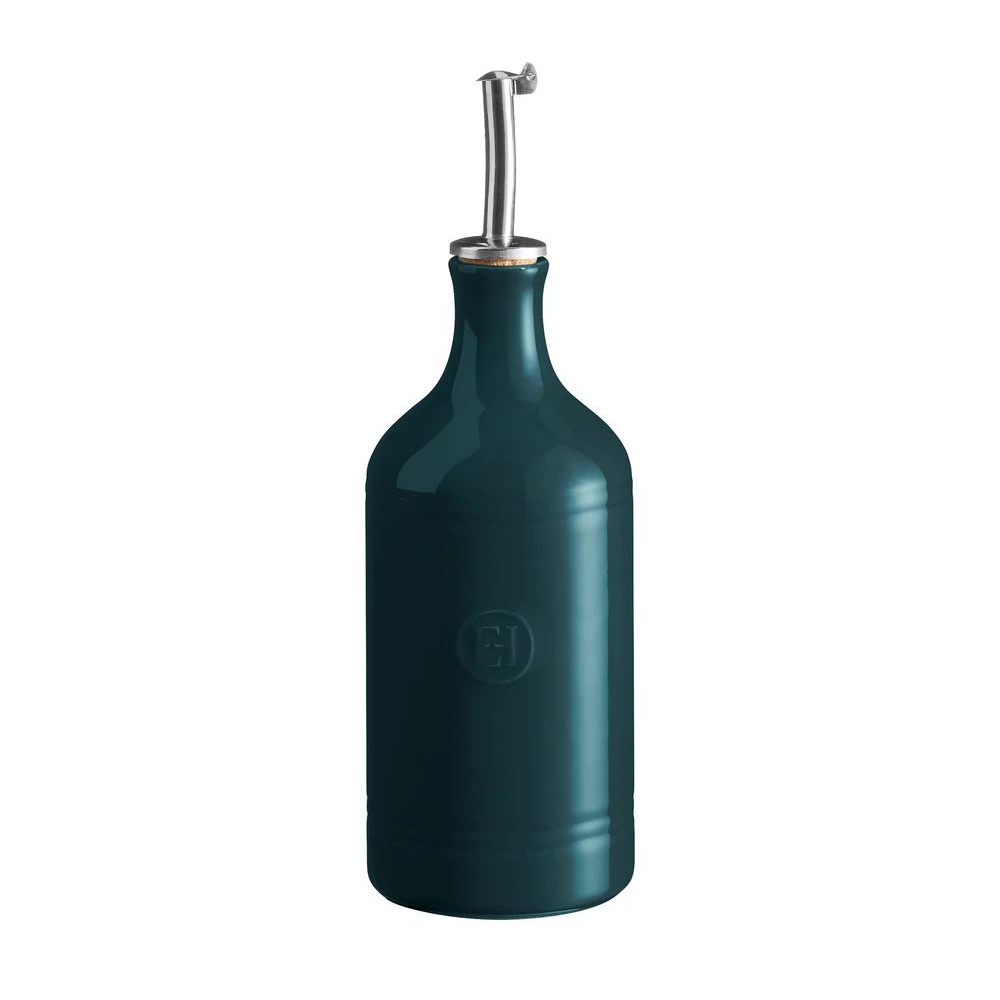 Бутылка Emile Henry Бель-иль для масла и уксуса 450 мл, цвет зеленый - фото 1