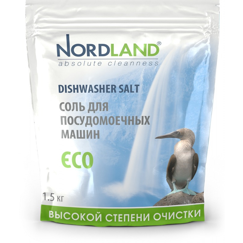 

Соль Nordland для посудомоечных машин 1,5 кг