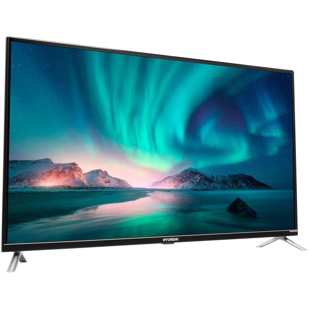 Телевизор 39-43 Hyundai H-LED43BU7008 2022, цвет черный - фото 3