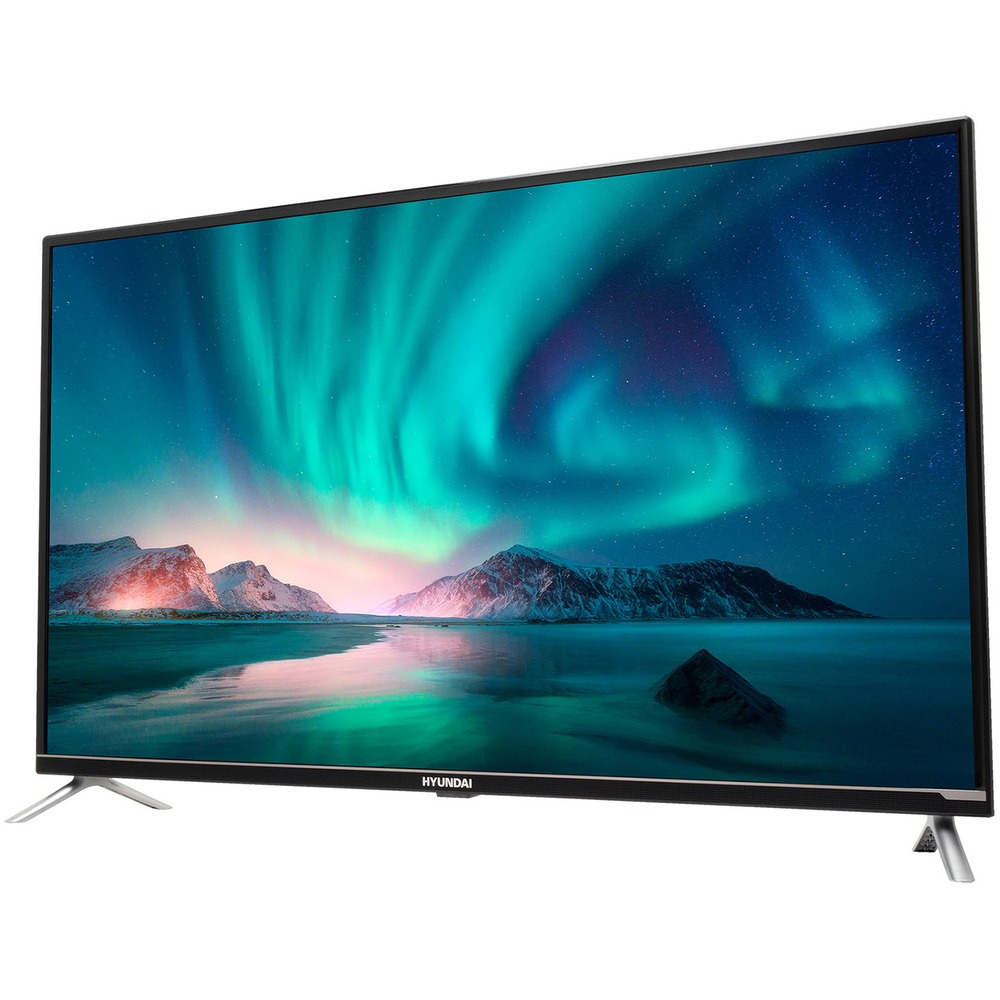 Телевизор 39-43 Hyundai H-LED43BU7008 2022, цвет черный - фото 4