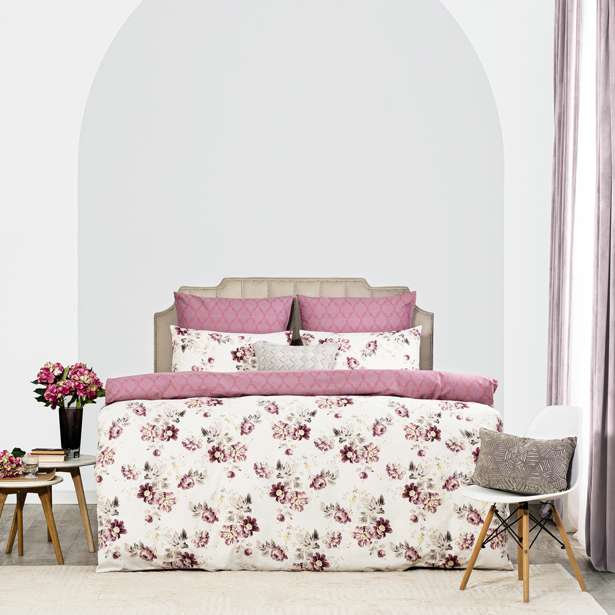 Комплект постельного белья Estia Анкона Полуторный комплект постельного белья estia этери голубой с розовым полуторный