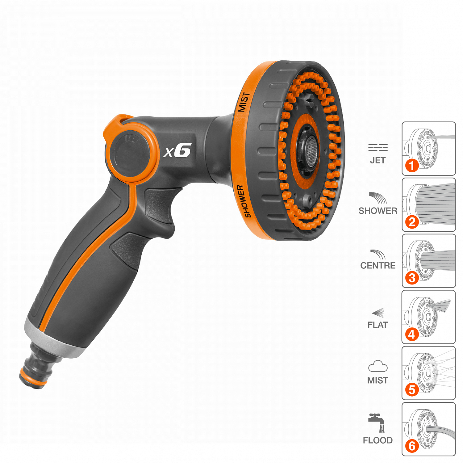 Пистолет-распылитель DAEWOO Spray Gun x6 (DWG 3020) Вид№3