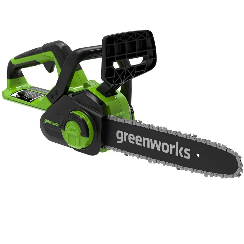 Пила аккумуляторная Greenworks 2007807, без АКБ и ЗУ greenworks аккумуляторная пила цепная greenworks g40cs30ii без акб и з у 2007807