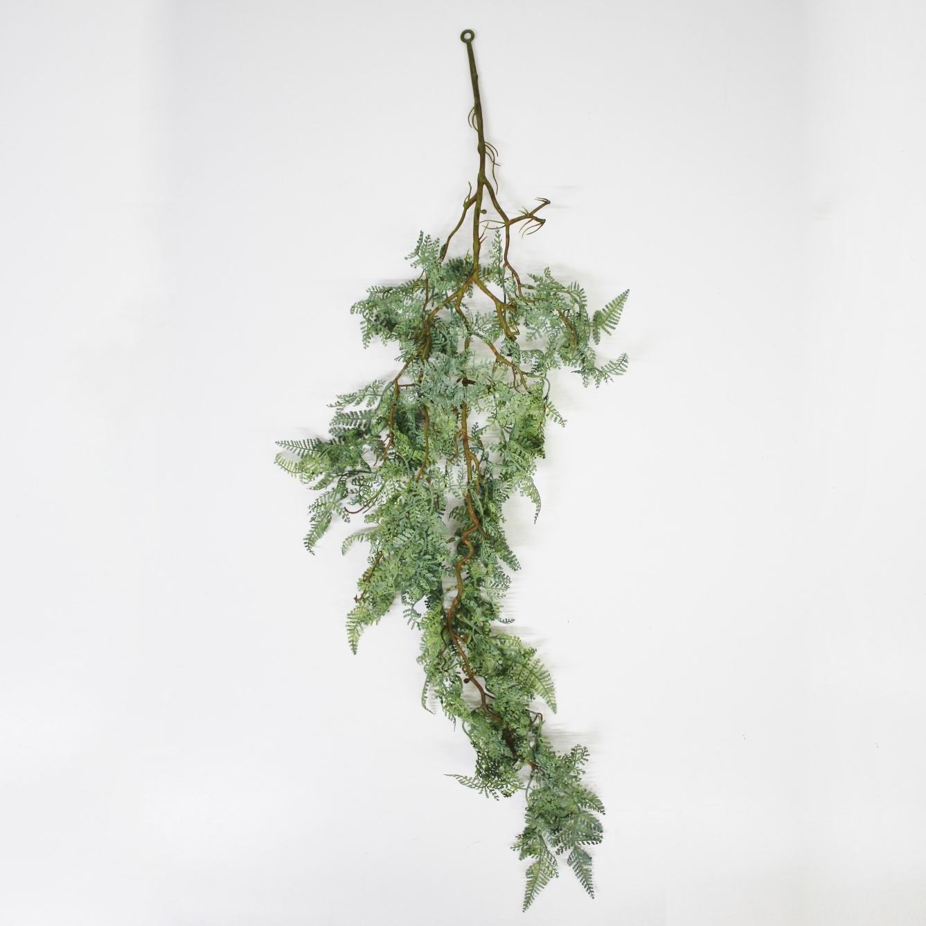 сциндапcус конэко о ампельный искусственный с листьями из латекса 90 см Папоротник Конэко-О ампельный 5551093, 90 см