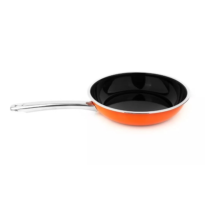 Сковорода Kochstar Neo оранжевая без крышки, 24 см сковорода surel оранжевая 22 см
