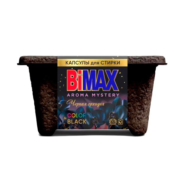 Капсулы для стирки BiMax Color&Black 10шт салфетки для стирки paclan color expert 20 шт