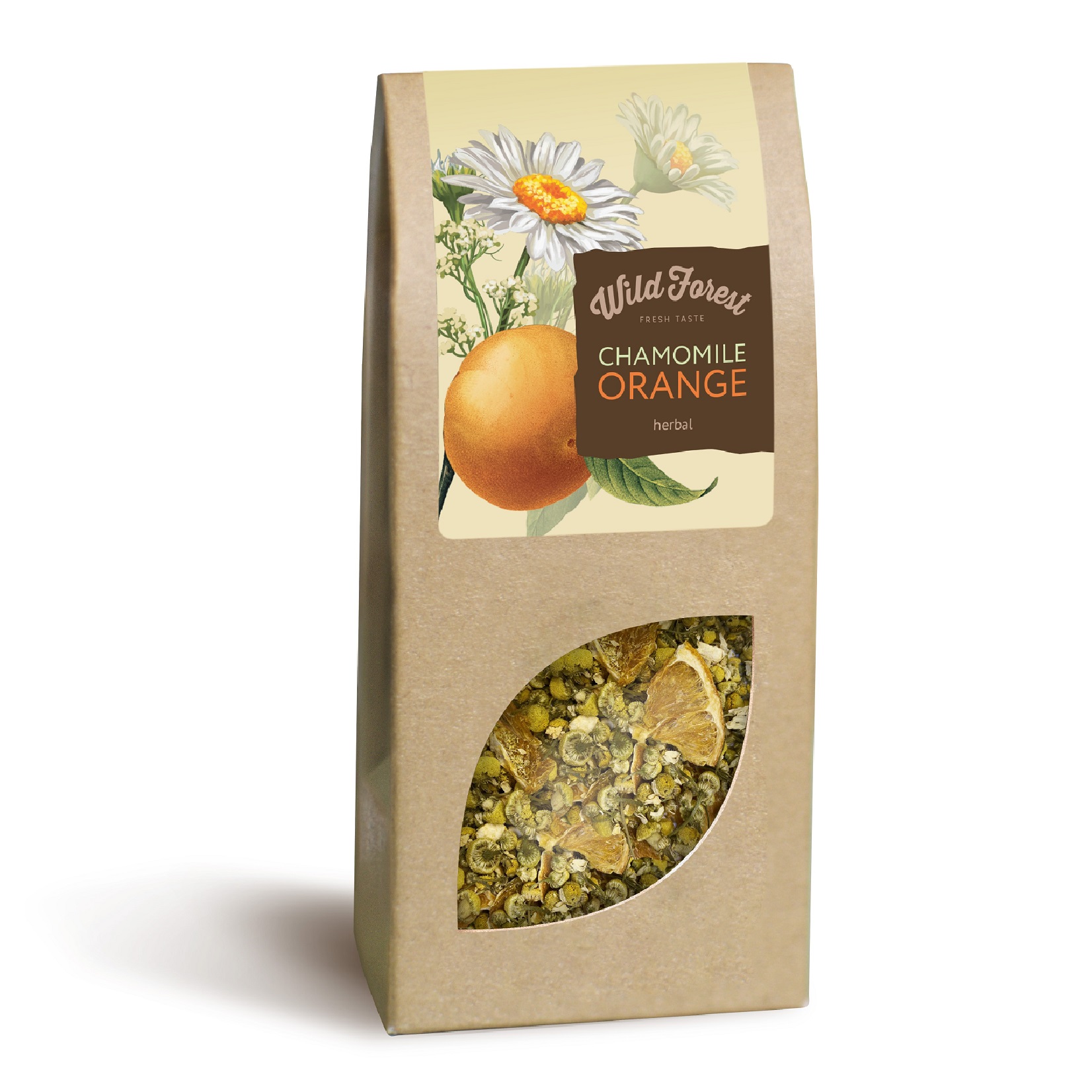 Чайный напиток Wild Forest Ромашка-Апельсин 50 г напиток чайный sonnentor фенхель травяной 18 пакетиков
