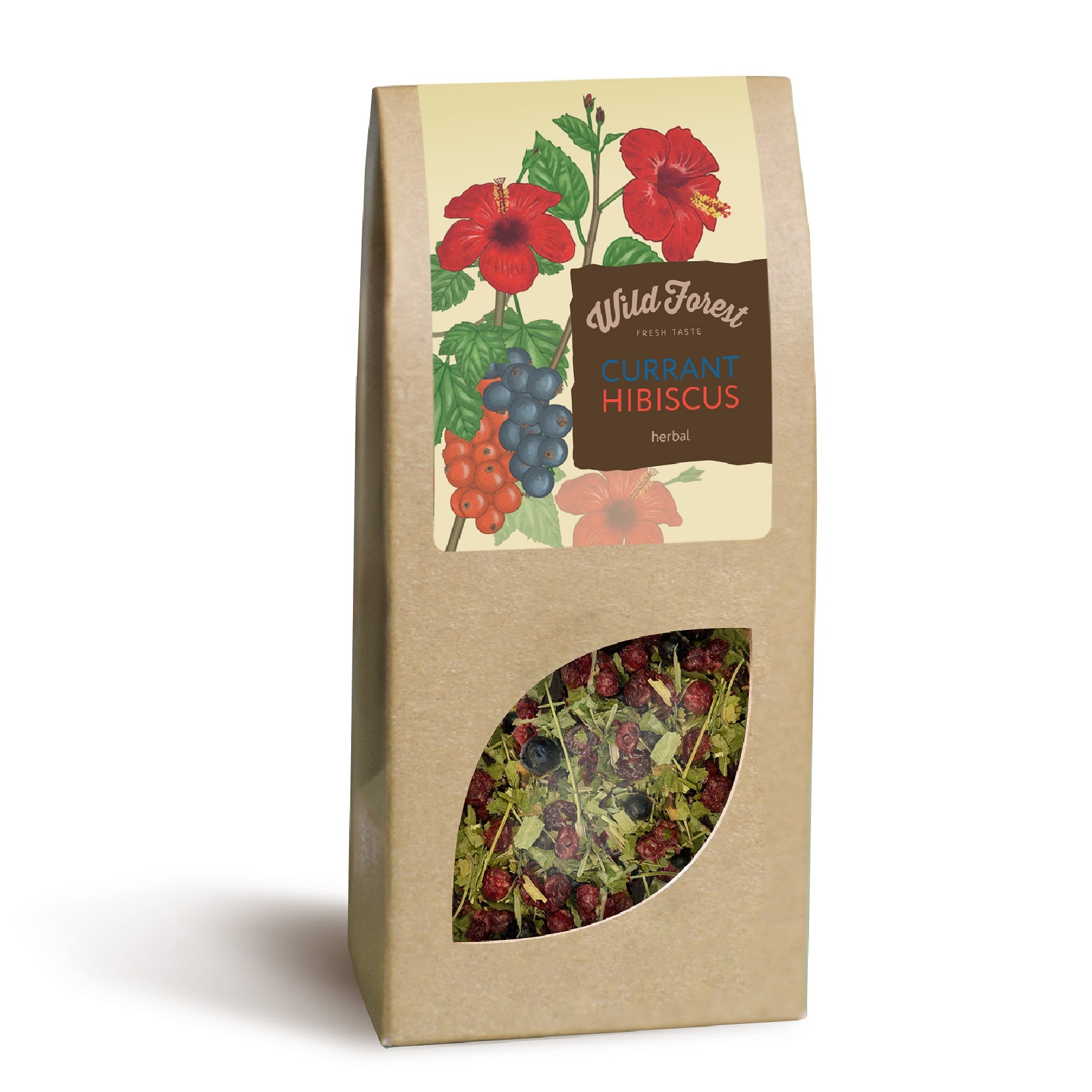 Чайный напиток Wild Forest Смородина-Гибискус 50 г напиток чайный dary natury мелисса органический травяной 25 пакетиков