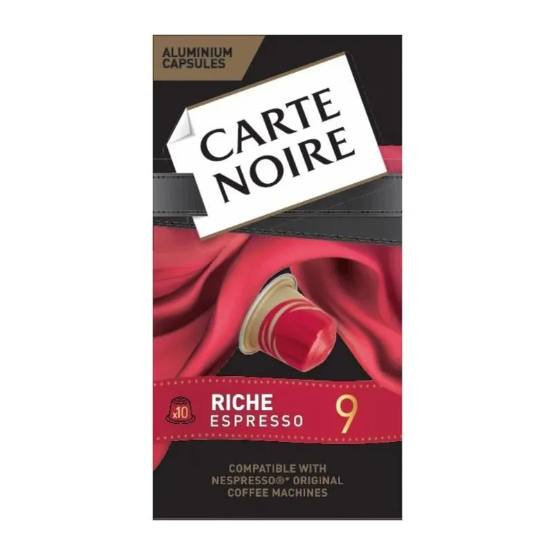 

Кофе в капсулах Jacobs Carte Noire Riche Espresso 5,2 г x 10 шт