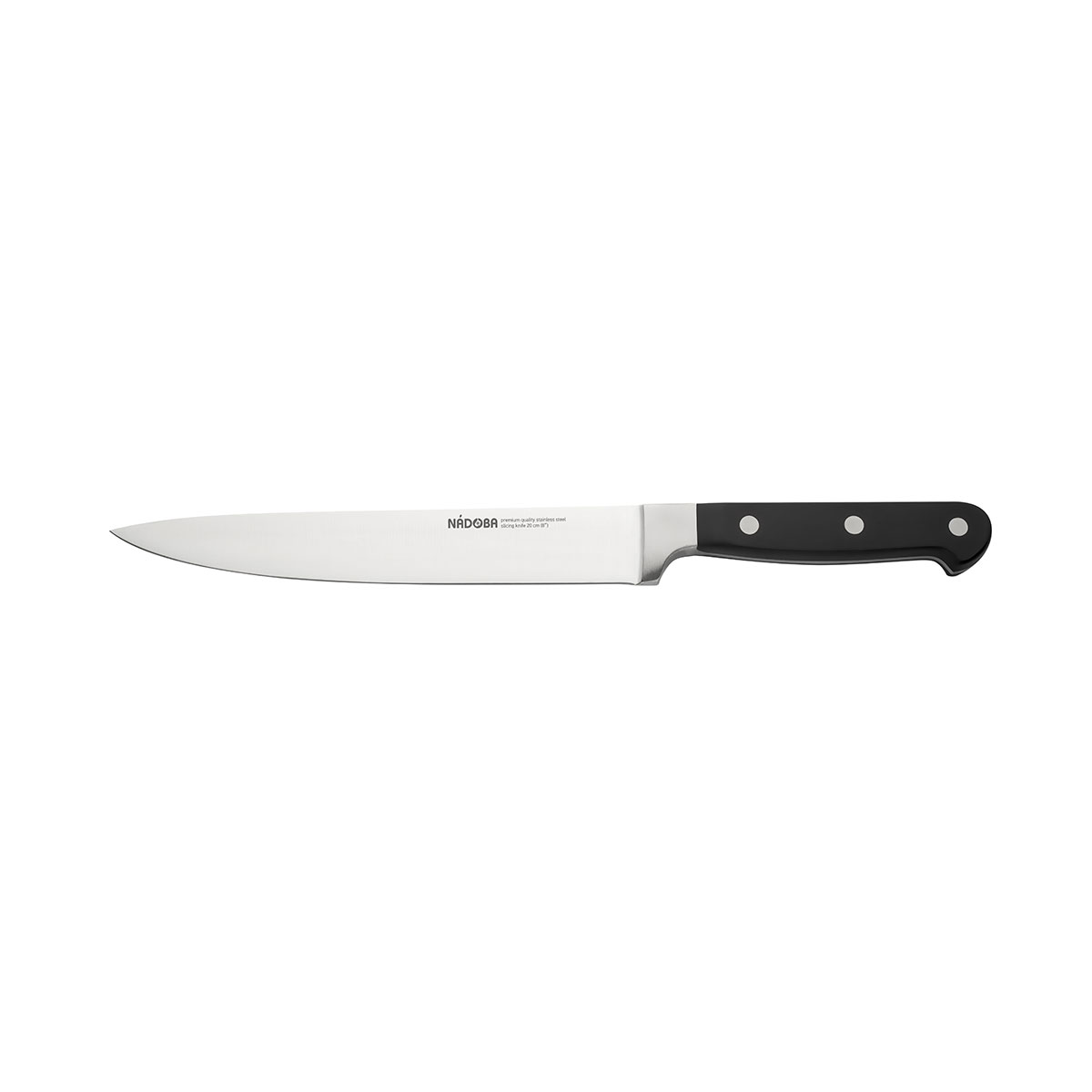 Нож Nadoba разделочный 724212, 20 см нож кухонный сталь n 690 кориан ваниль скрим шоу