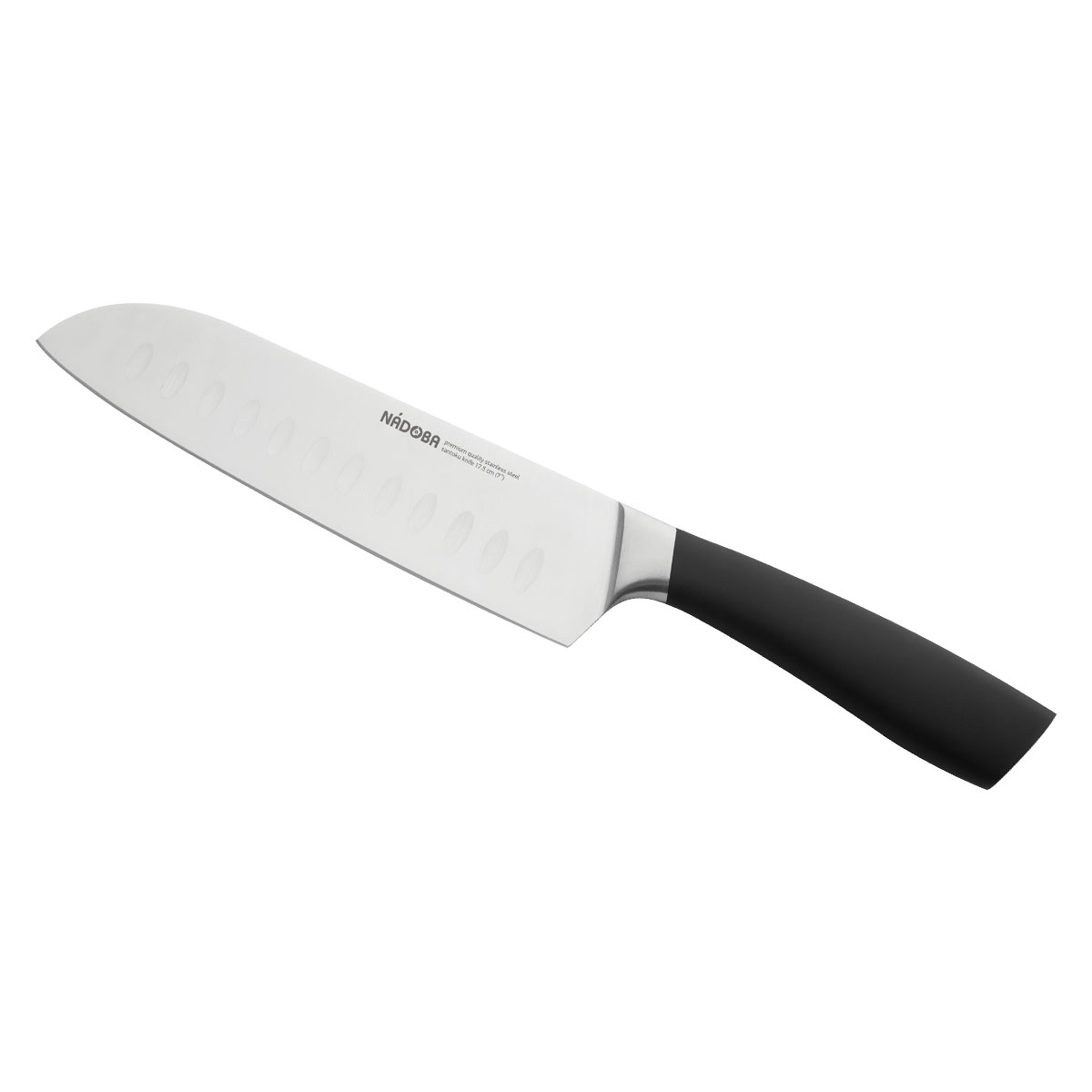цена Нож Nadoba сантоку с углублениями 17,5 см