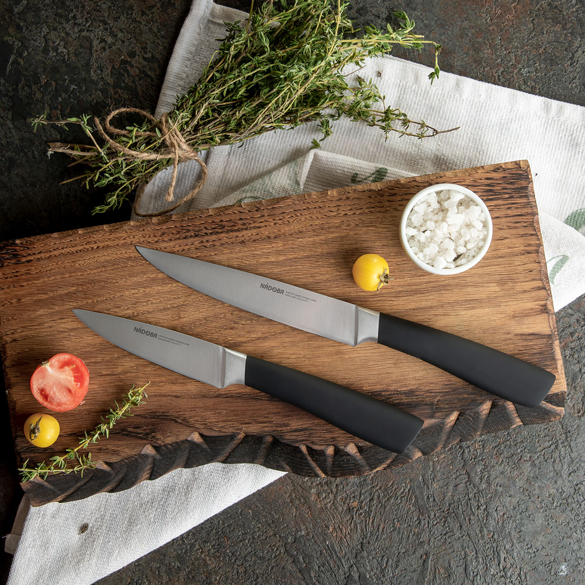 Нож Nadoba для овощей 9 см - фото 3