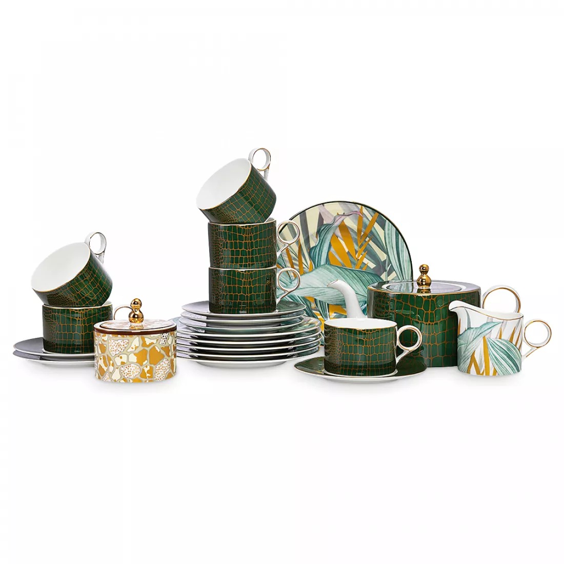 Сервиз чайный Mix&Match Home Сафари на 6 персон 23 предмета сервиз чайный royal crown тиара 6 персон 21 предмет