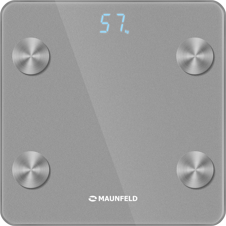 Весы напольные Maunfeld MBS-183BF03 серебристый
