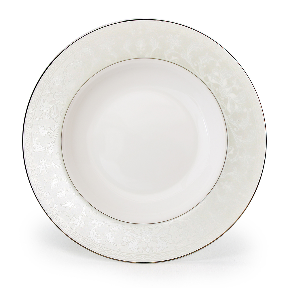 Тарелка суповая АККУ Ариадна 23 см тарелка суповая стеклокерамика 23 см 0 675 л квадратная пион daniks ffsp 90 k1306 2