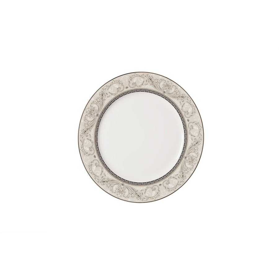 Тарелка круглая АККУ Людовик 26,5см тарелка круглая акку 8673а десертная 18 см