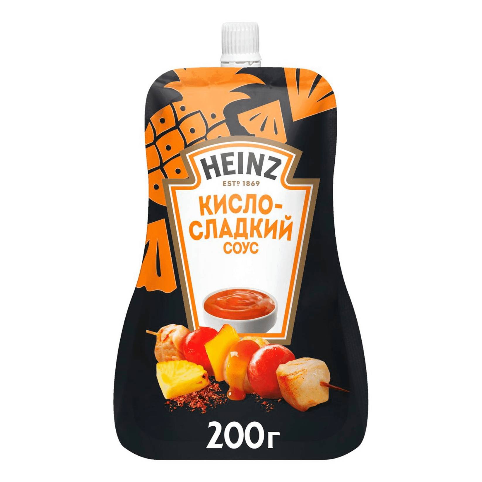 Соус Heinz кисло-сладкий, 200 г соус кисло сладкий metro chef 295 мл