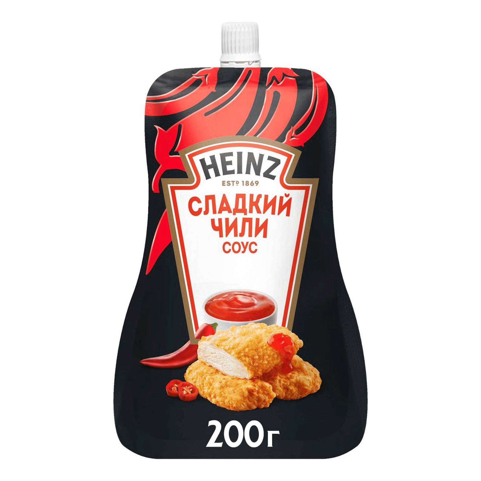 Соус Heinz сладкий чили 200 г соус calve тайский сладкий чили 230 г