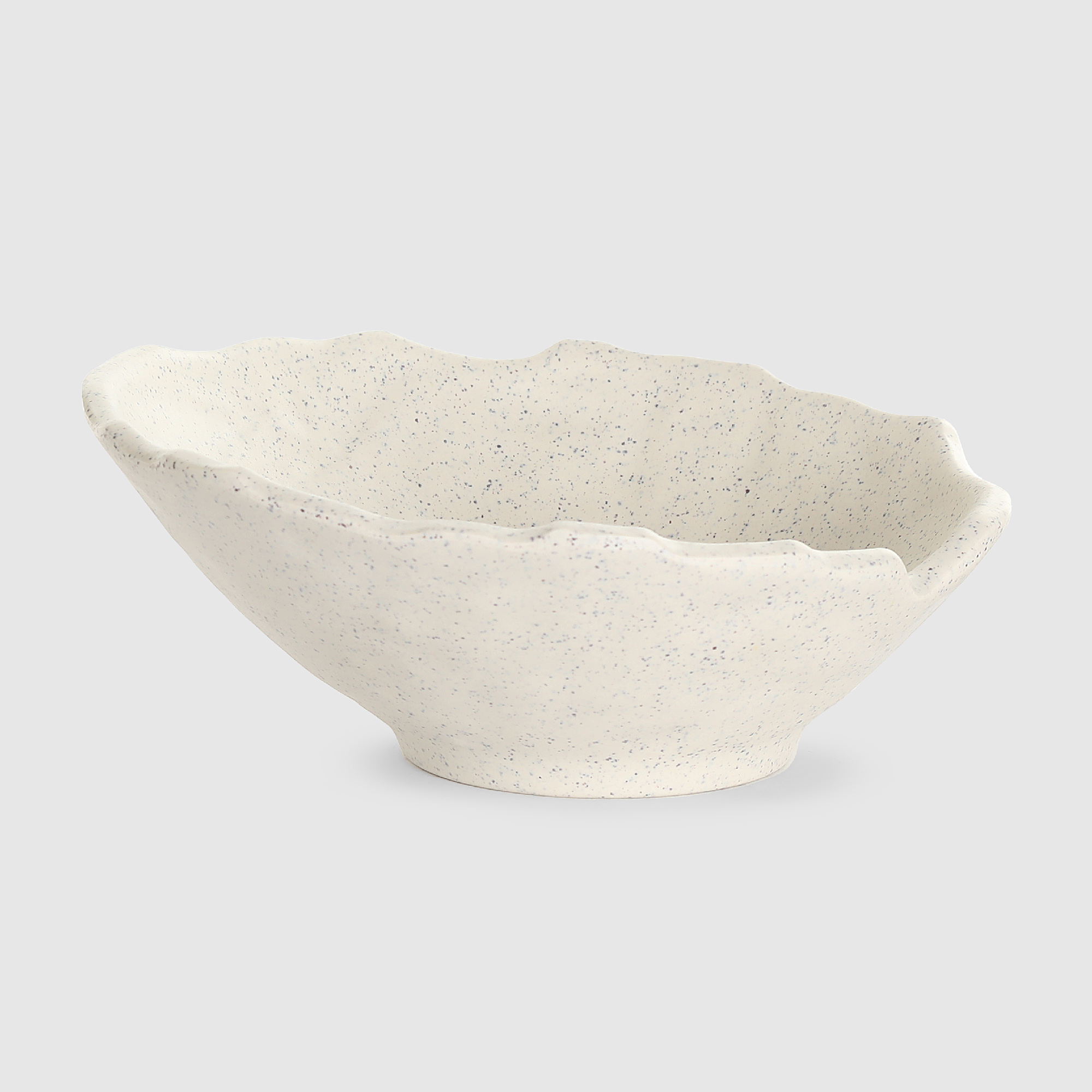 Салатница Kulsan White granite 23,2х22,5 см блюдо сковорода kulsan white granite 21 см