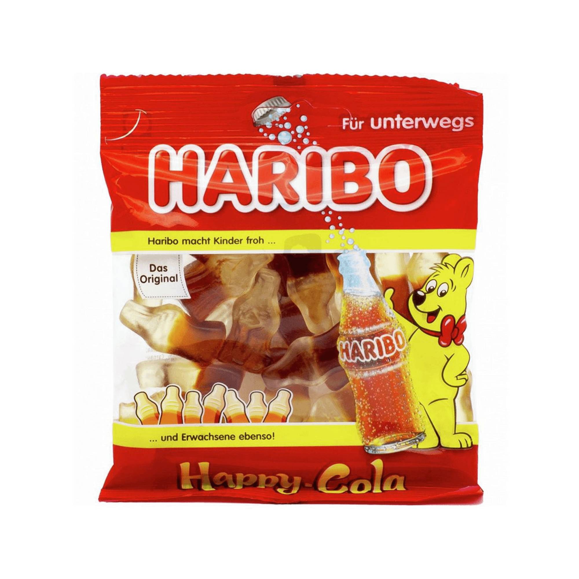 Мармелад жевательный Haribo Happy Cola 100 г жевательный мармелад chi wa wa карандаш со вкусом клубники 80 г