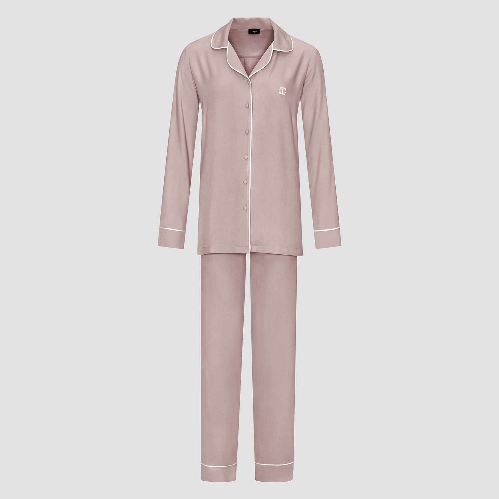 Пижама женская Togas Рамель розовая 2 предмета пижама для мальчиков togas teens харпер серо черная 164 см