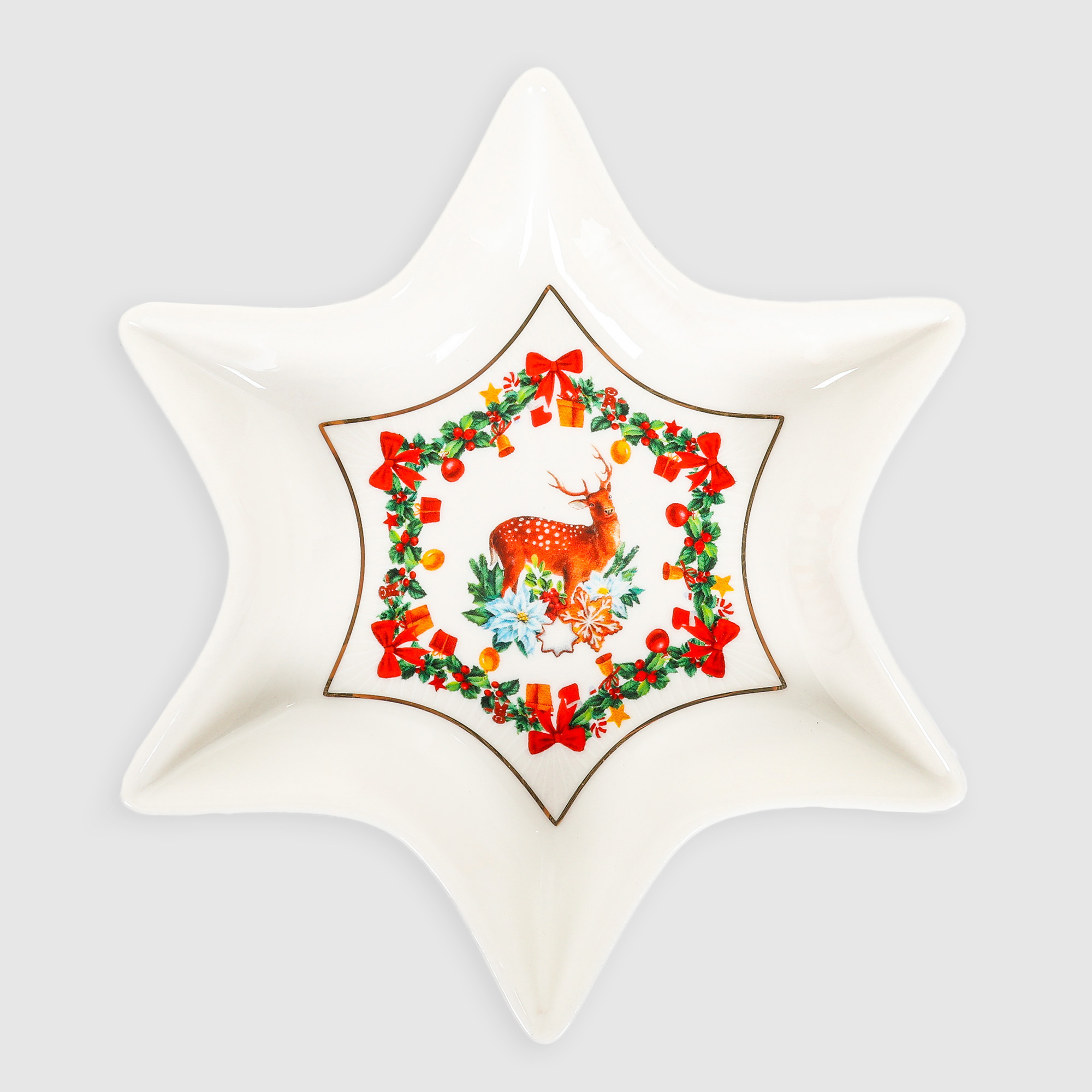 Блюдо сервировочное White Rabbit Зимняя сказка звезда 17 см сервировочное блюдо loraine
