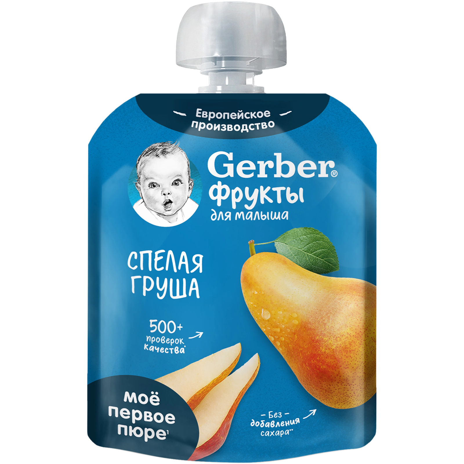 Пюре фруктовое Gerber Спелая груша с 4 месяцев 90 г