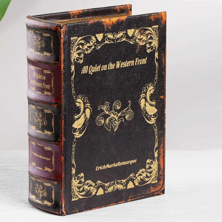 Шкатулка Glasar в виде книги черная 14х6х20 см шкатулка glasar в виде книги с морскими птицами 21 5х7х30 см
