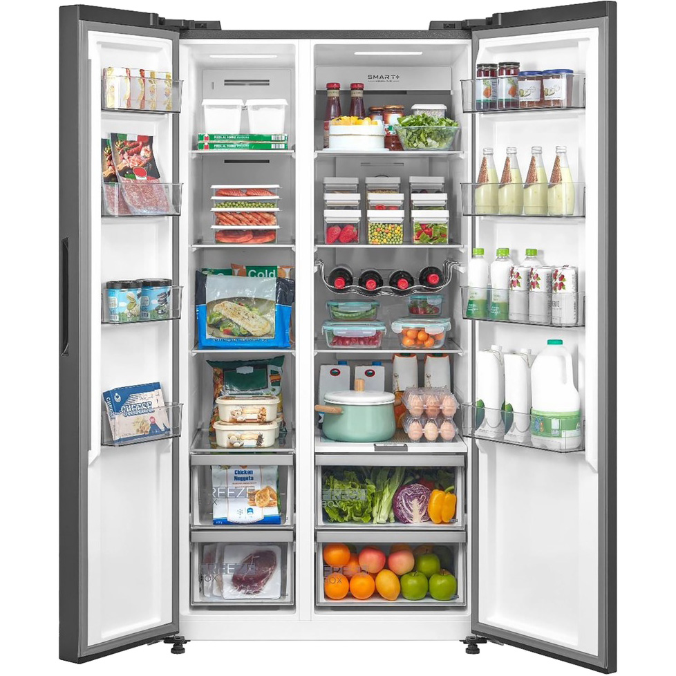 Холодильник Midea MDRS791MIE46, цвет серебристый - фото 4