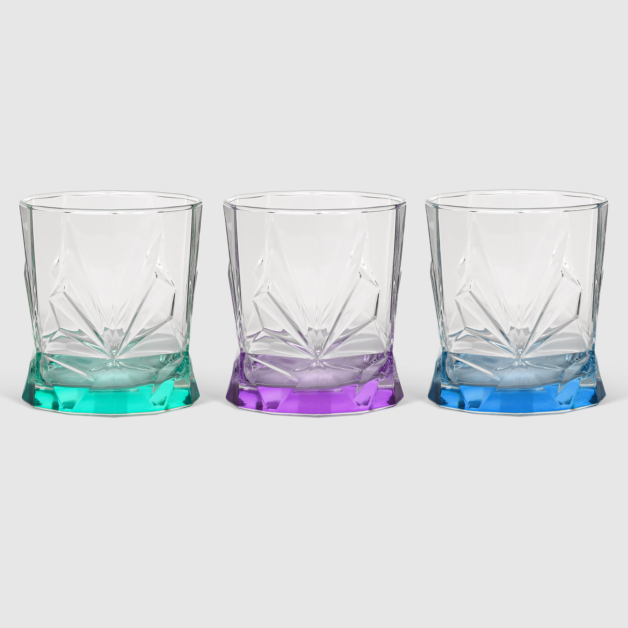 Набор стаканов Luminarc Rosh LM 340 мл 3 шт набор стаканов crystalex жизель без декора 400 мл 6 шт