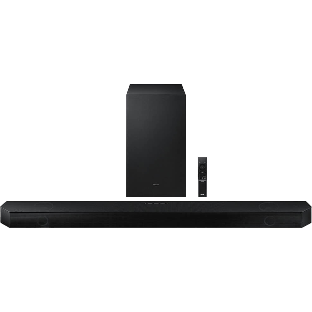 Саундбар Samsung HW-Q700B, цвет черный, размер 35,3x20,5x30,2 см - фото 2