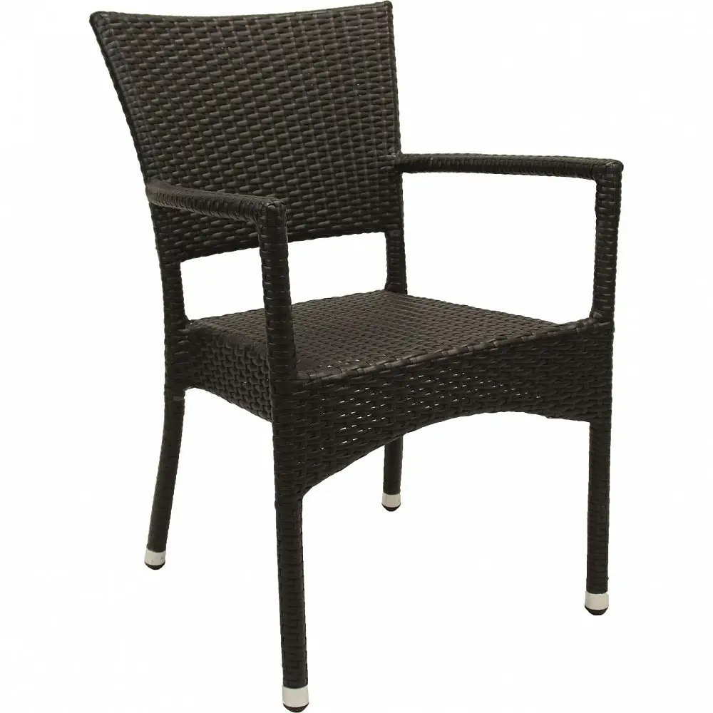 Кресло Konway Рим чёрное 61х58х86 см кресло konway rum табак