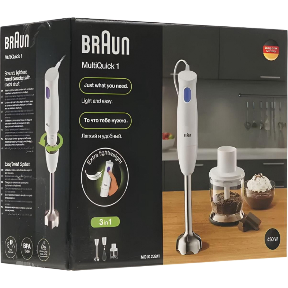 фото Блендер braun mq10.202mwh