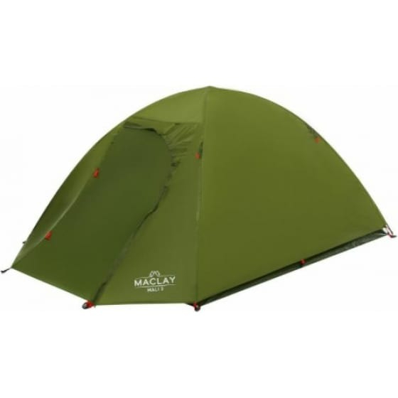 Палатка Maclay Mali треккинговая 3 места  255х180х120 см, цвет зелёный
