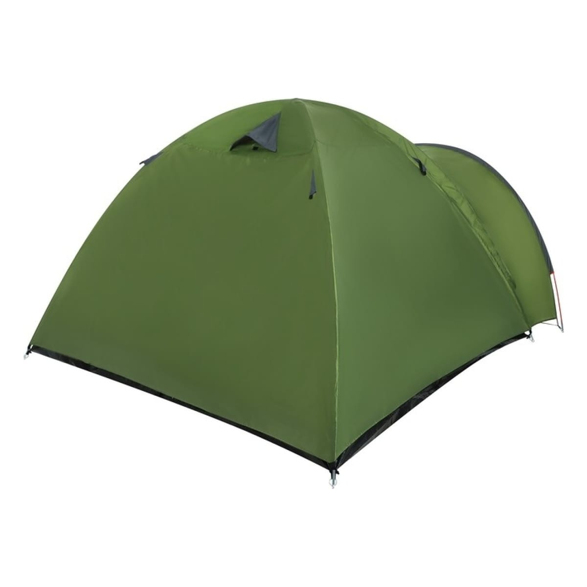 Палатка Maclay Voyager треккинговая 4 места 250х220+40х140 см, цвет зелёный - фото 4