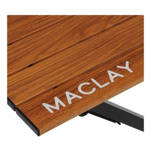 Стол для кемпинга Maclay складной 70х60х45 см, цвет чёрный - фото 3