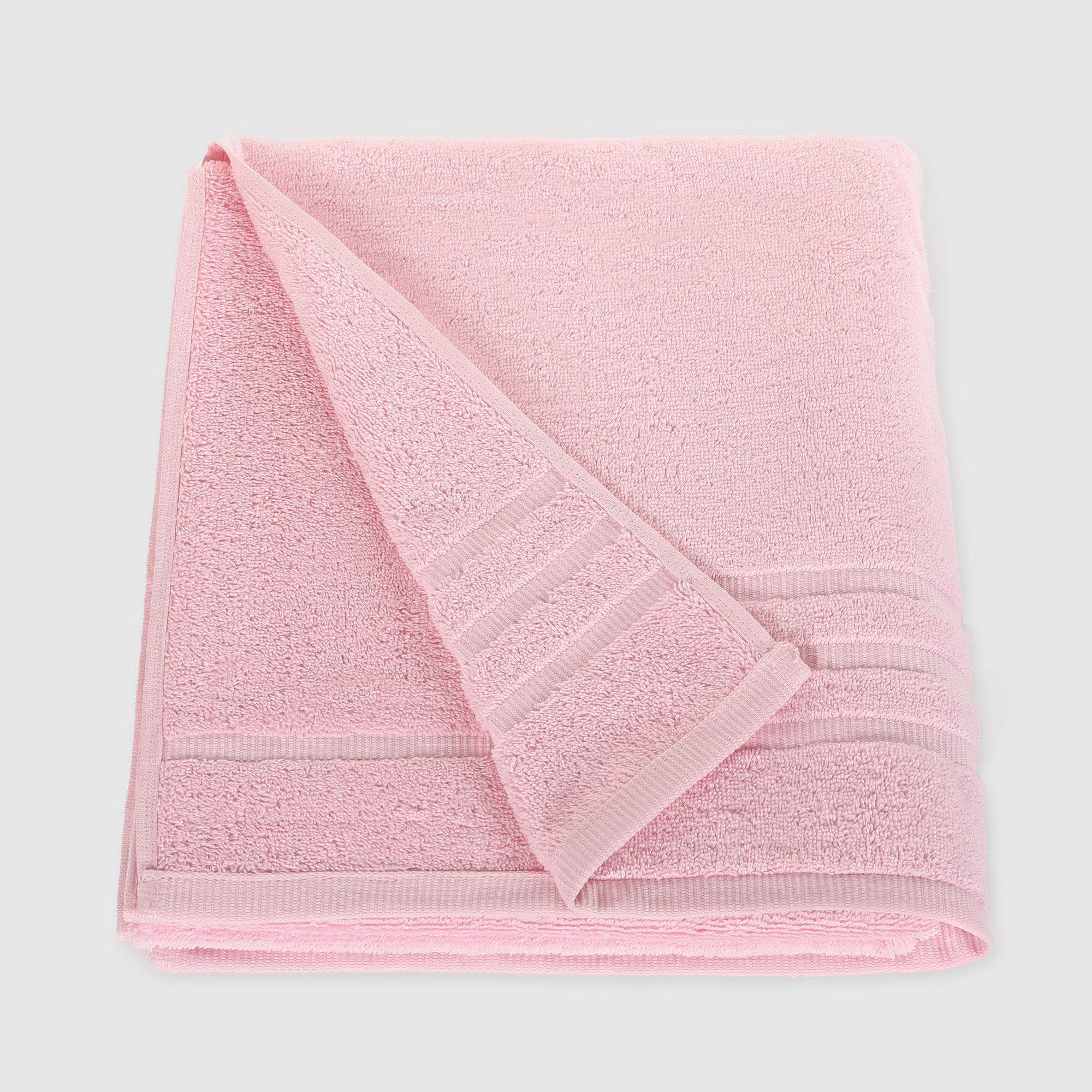 цена Полотенце Maisonette micro touch 50х100 розовое