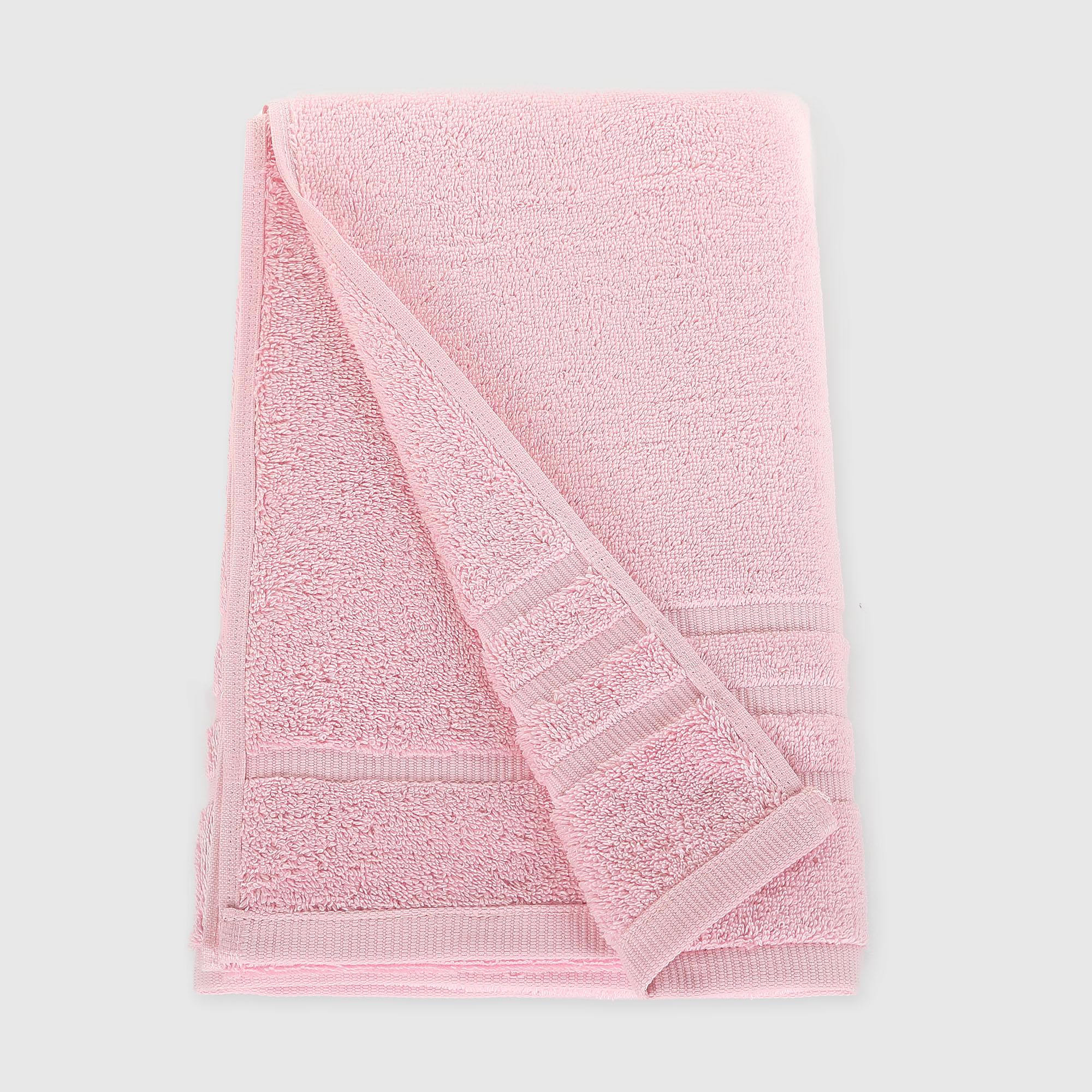 цена Полотенце Maisonette micro touch 70х140 розовое