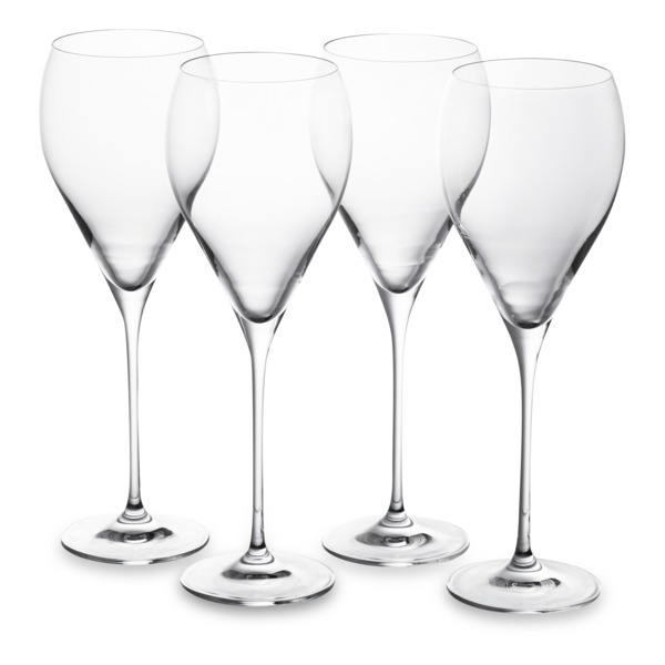 Набор бокалов для красного вина Krosno Жемчуг 480 мл, 4 шт бокал для красного вина riedel sommeliers   tie 350 мл