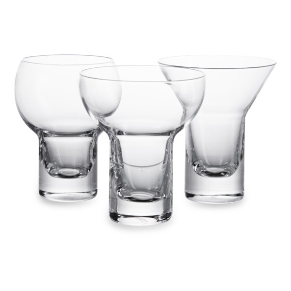 Набор бокалов для коктейлей Krosno Шейк, 3 шт, цвет прозрачный - фото 1