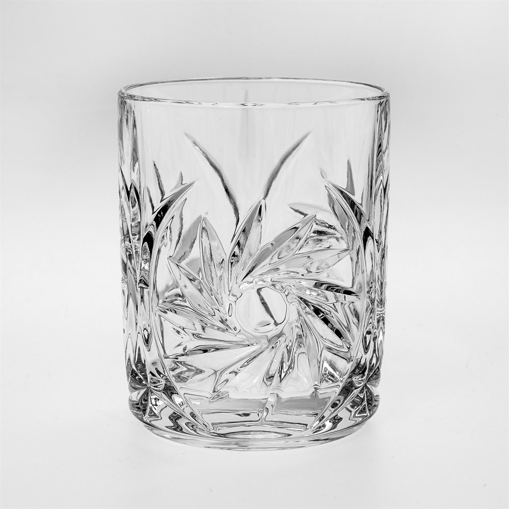 ваза crystal bohemia pinwheel 20 5 см хрусталь Набор стаканов для виски Bohemia Jihlava Pinwheel 360 мл 6 шт