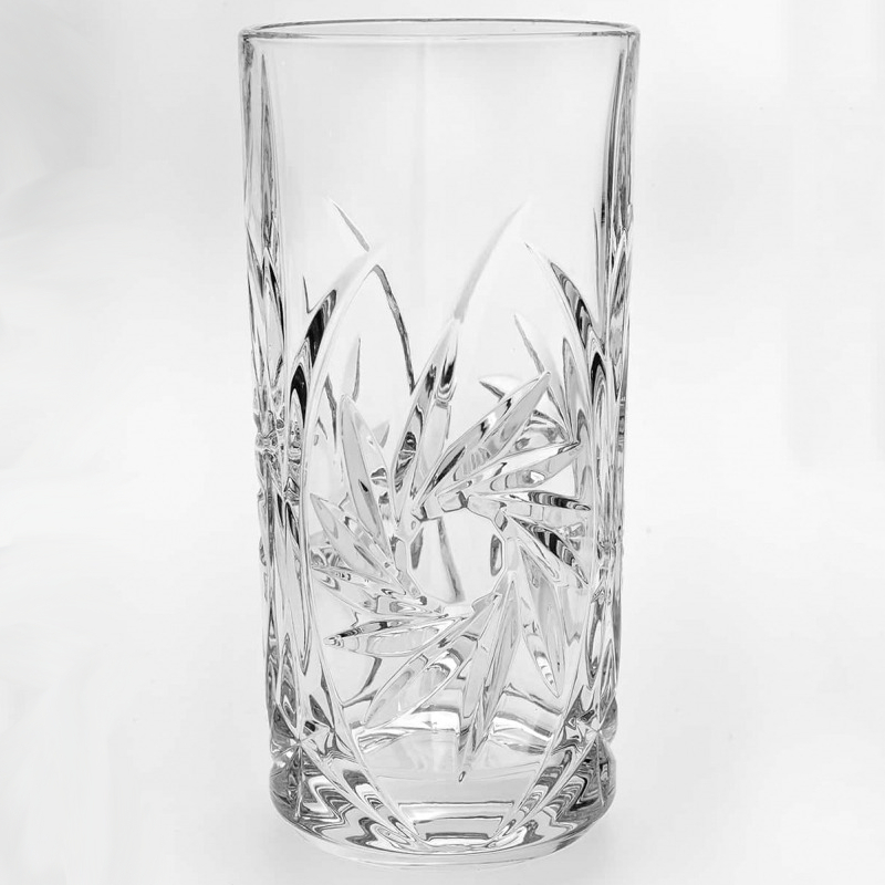 ваза crystal bohemia pinwheel 20 5 см хрусталь Набор стаканов для воды Bohemia Jihlava Pinwheel 370 мл 6 шт