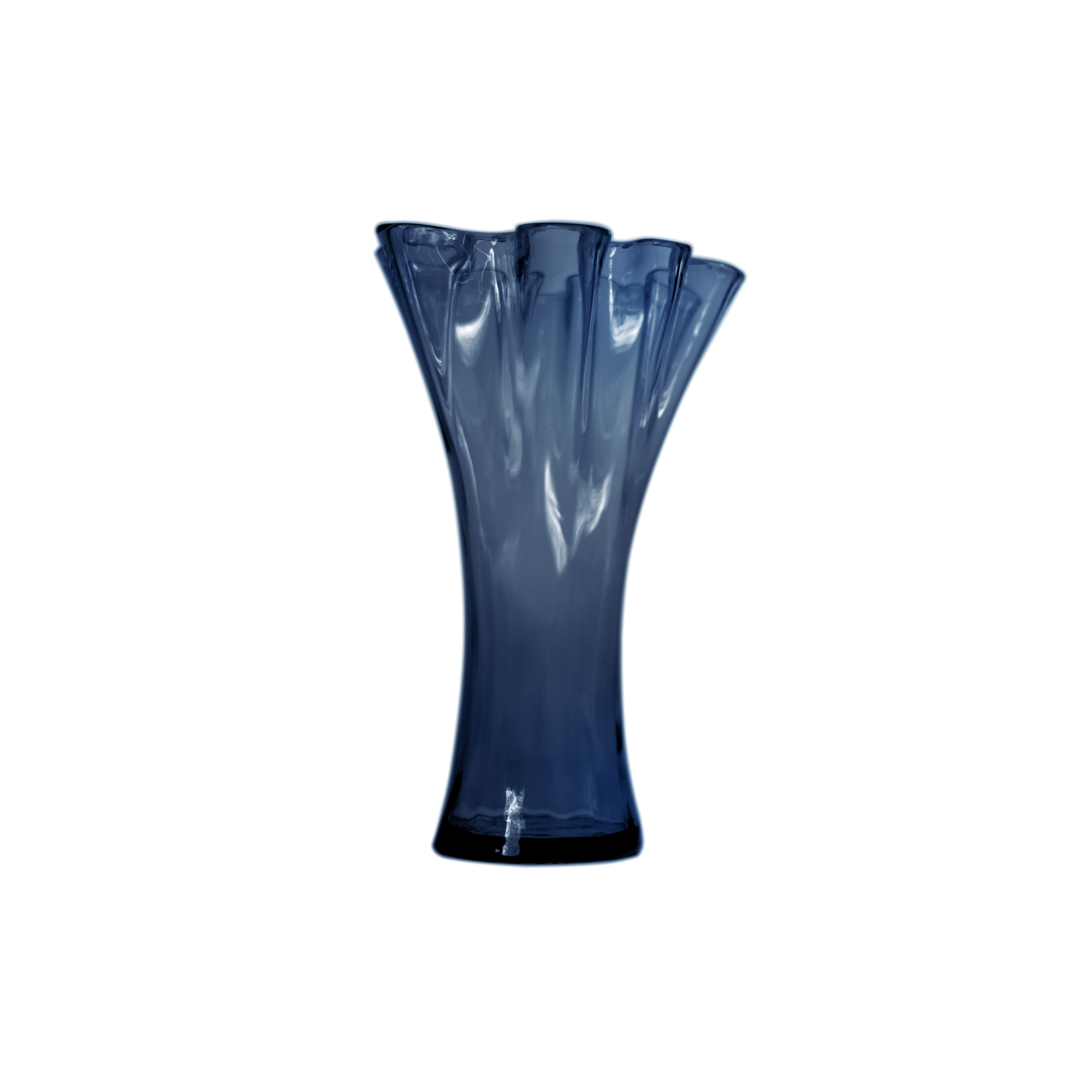 Ваза San miguel Artesania темно-синий матовый 30 см ваза san miguel artesania 30см цвет розовый