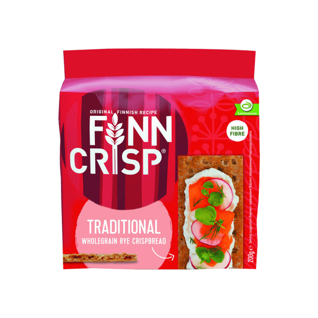 Хлебцы FINN CRISP Традиционные 200 г хлебцы finn crisp с отрубями 200 г