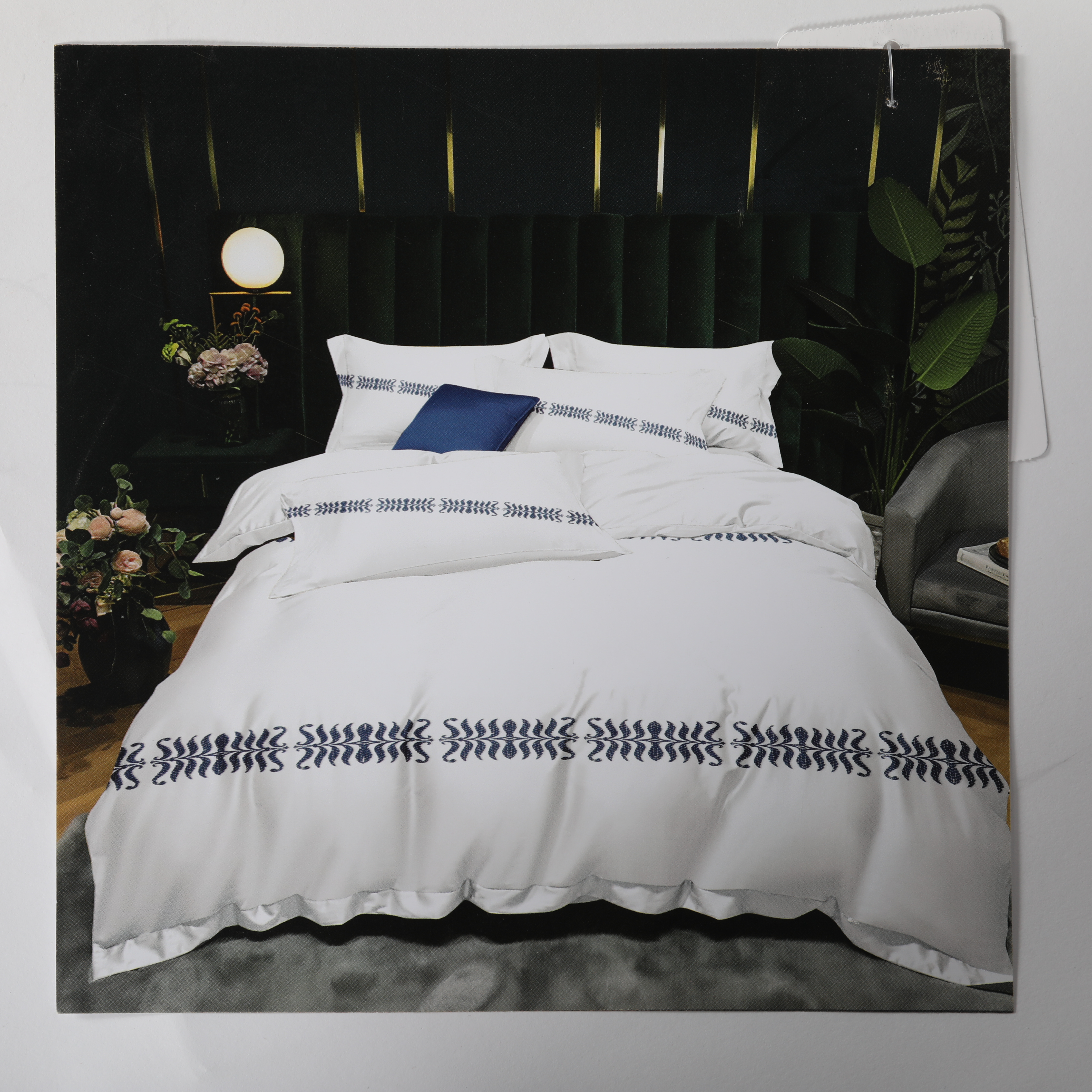 Комплект постельного белья Wonne Traum Elegance Pafos двуспальный покрывало соты белый р 200х220