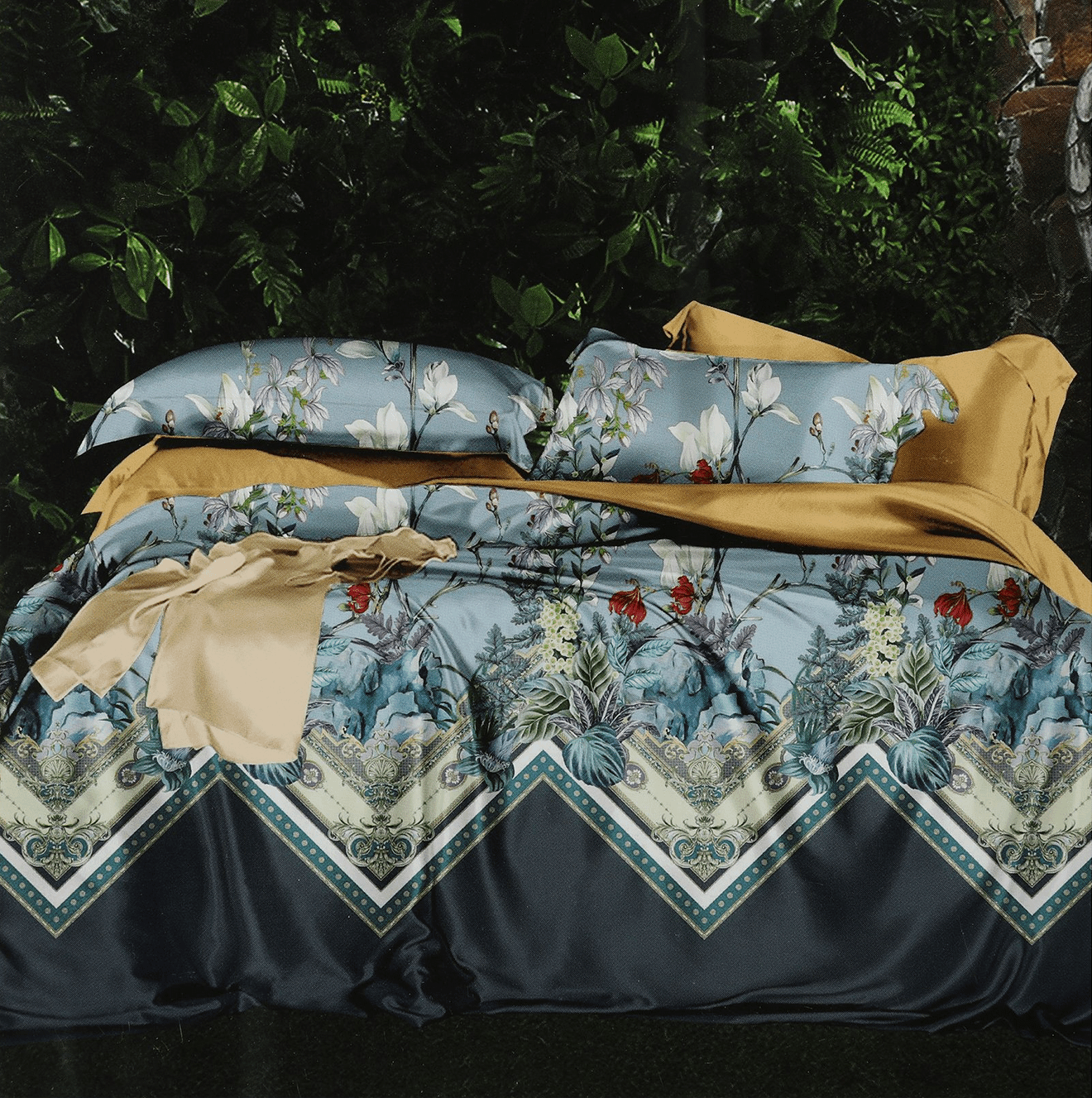 Постельный комплект Wonne Traum elegance adelle navy blue семейный постельный комплект bahar ranforce семейный ivy v3 blue