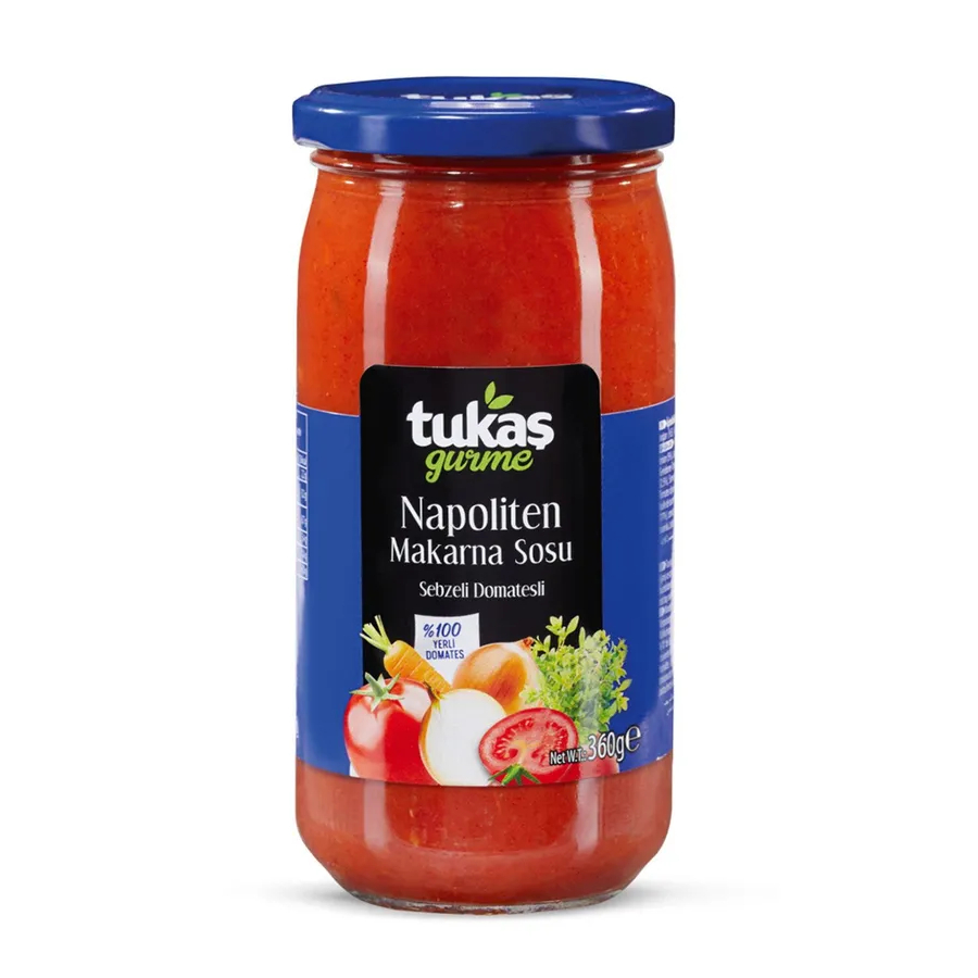 Соус Tukas Наполитанский 360 г cоус томатный icancook с кусочками помидоров и травами 170 мл